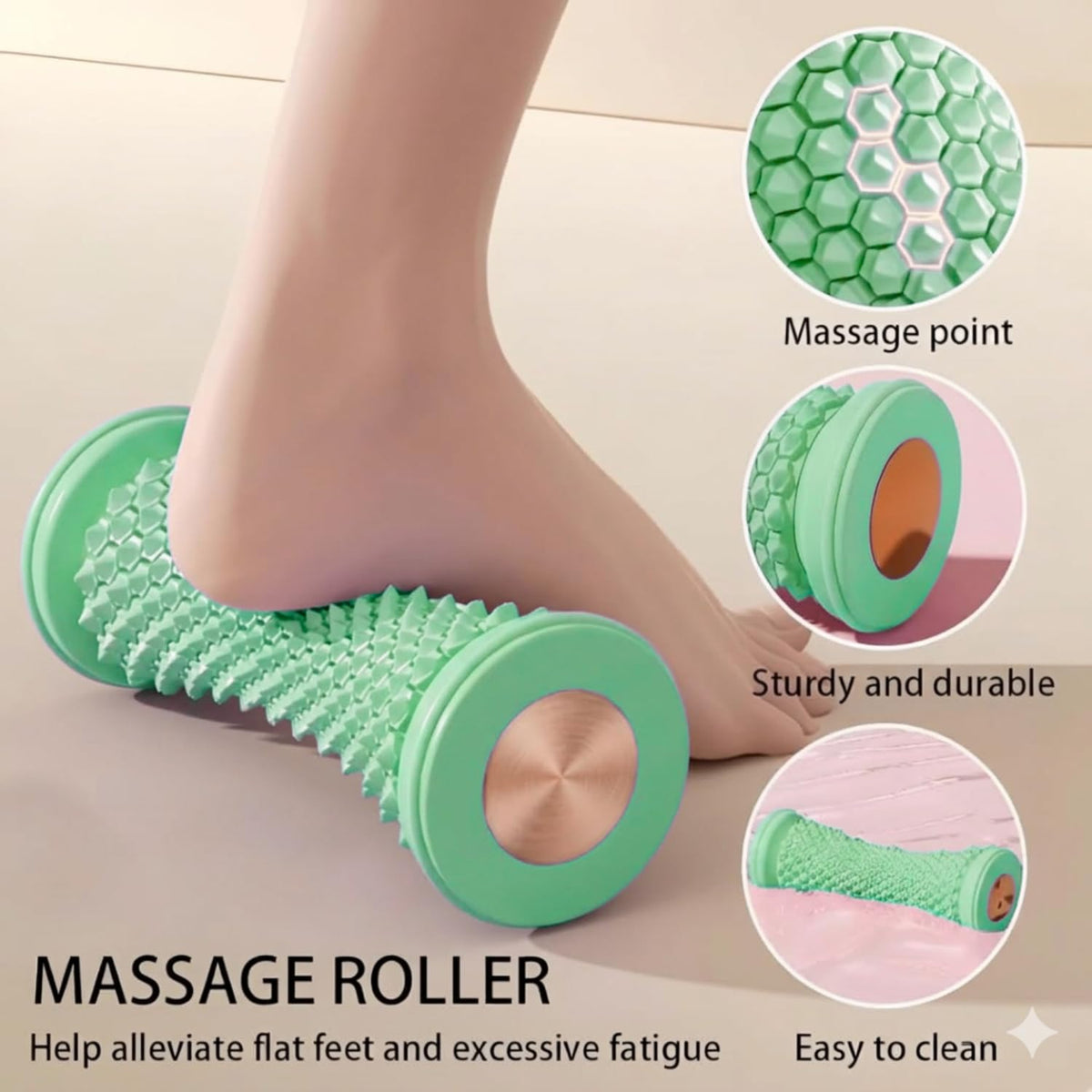 Foot & Calf Massage Roller. (Essential)